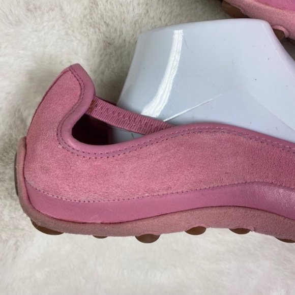 Tsubo Pink Leather Driving Loafers, size 10 - Picture 7 of 13